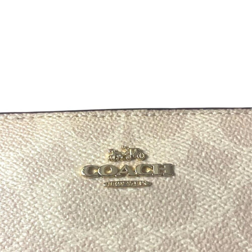 Coach Cream Wallet - Picture 5 of 6